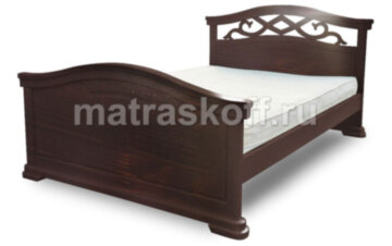 Кровать «Вирджиния» из массива дерева
